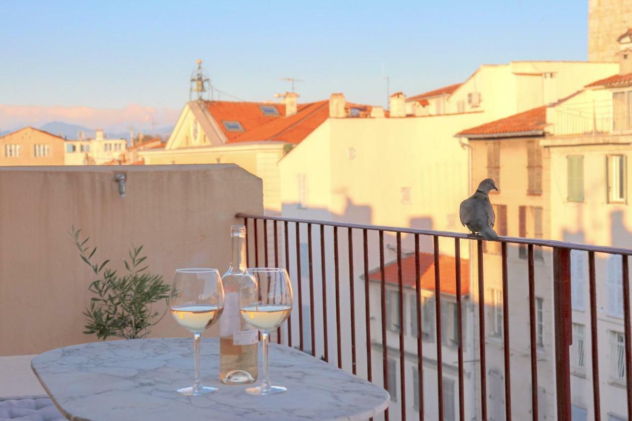 Clt - Unique Duplex & Terrace On The Provencal Market Antibes Dış mekan fotoğraf